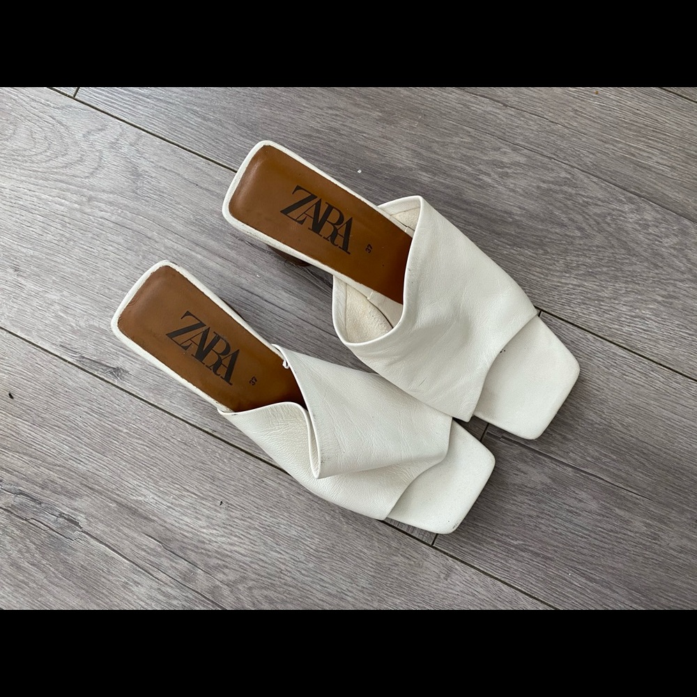 Zara Slip on Mules